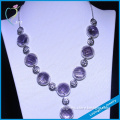 Factory Wholesale 925 Pure Silver Beaded Necklace